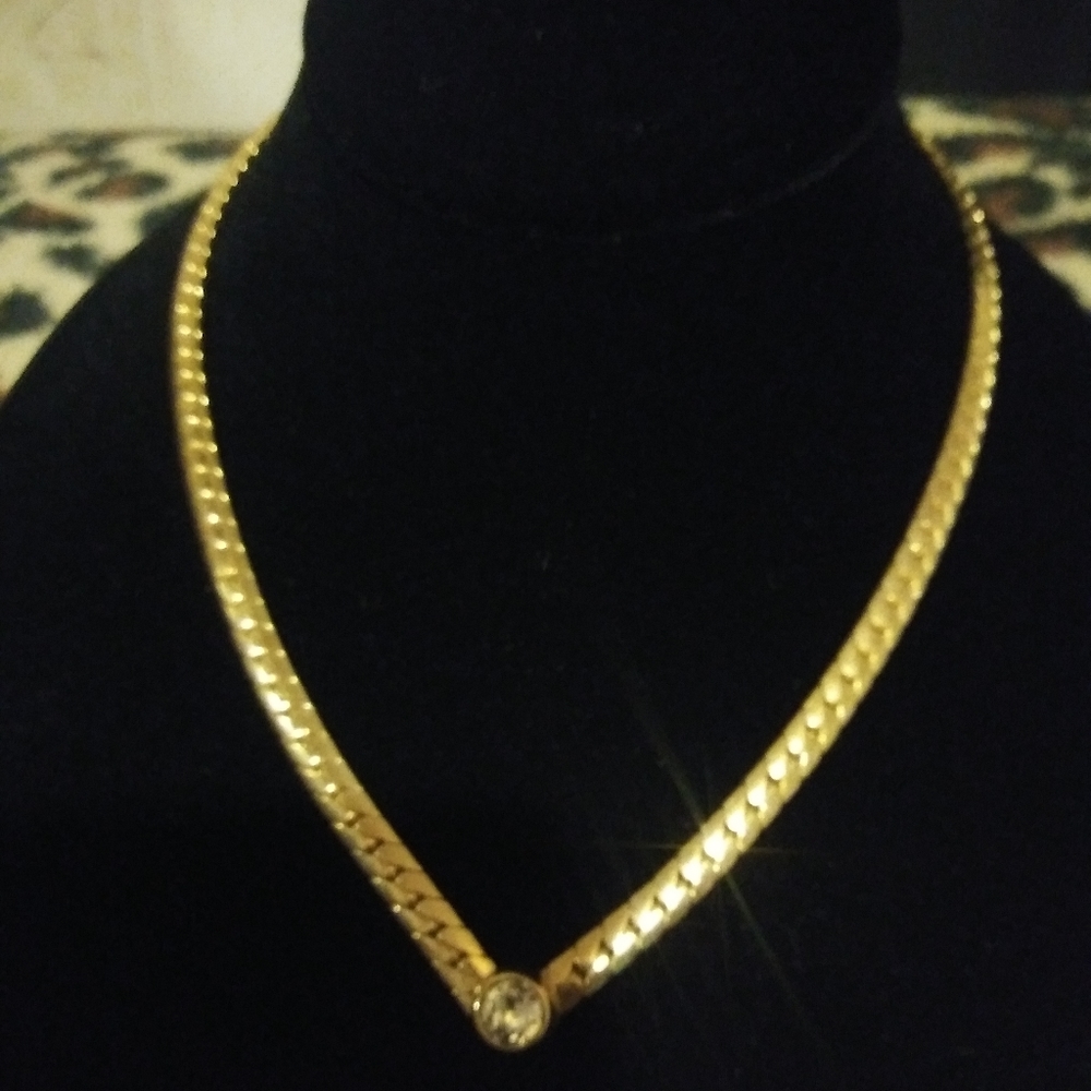 Parklane necklaces gold tone